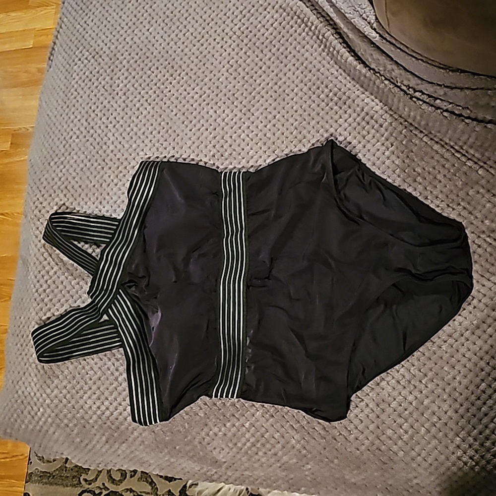 Black bathing suit